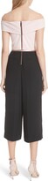 Thumbnail for your product : Ted Baker Off the Shoulder Crop Jumpsuit