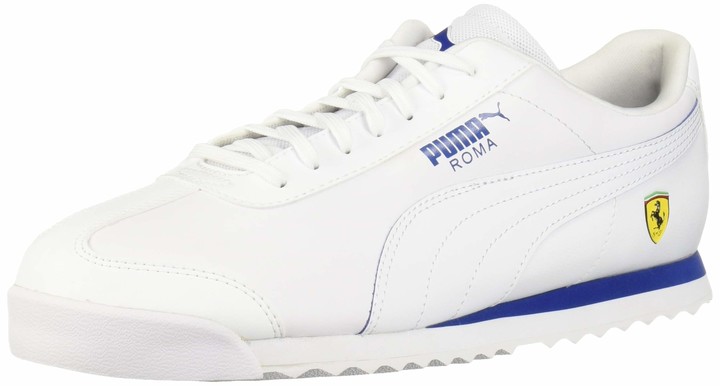 puma ferrari white shoes