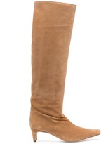 Thumbnail for your product : STAUD Wally knee-high suede boots