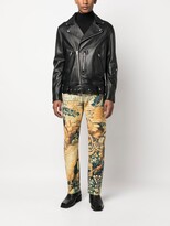 Thumbnail for your product : Just Cavalli Wide-Leg Printed Jeans