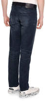 Thumbnail for your product : Lanvin Contrast Waistband Skinny 5 Pocket Jeans