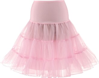 Women's 50s Vintage Petticoat Crinoline Tutu Underskirts 26" Length - View #11