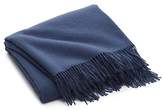 Thumbnail for your product : Crate & Barrel Lima Alpaca Denim Blue Throw