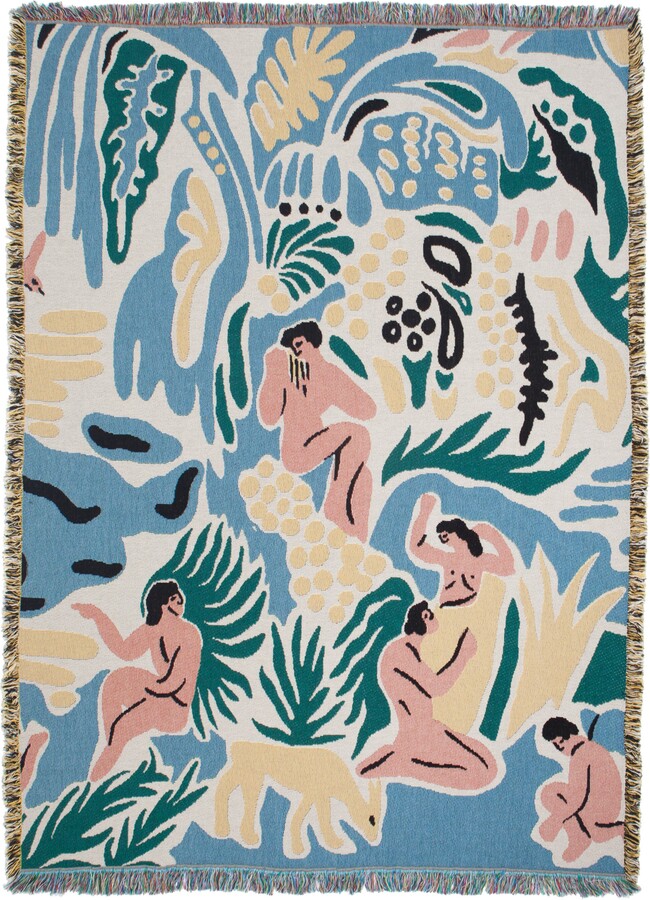 Slowdown Studio Kimbie Throw Blanket