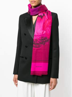 Givenchy rottweiler print scarf