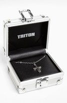 Thumbnail for your product : Triton Stainless Steel Cross Necklace