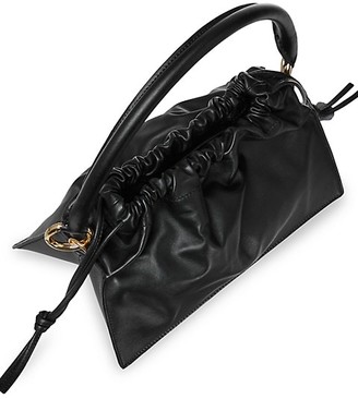 Yuzefi Bom Leather Shoulder Bag