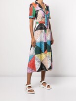 Thumbnail for your product : STAUD Bandana-Print Knot-Detail Dress