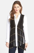 Thumbnail for your product : MICHAEL Michael Kors Studded Fringe Vest