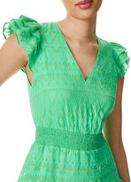 Thumbnail for your product : Alice + Olivia Markita Ruffle Skirt Mini Dress