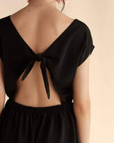 Thumbnail for your product : Express Tie Back Cap Sleeve Dress