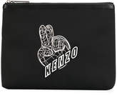 Thumbnail for your product : Kenzo Peace World clutch