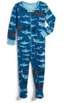 Thumbnail for your product : Hatley 'Sharks' Fitted Footie (Baby Boys)