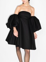 Thumbnail for your product : KHAITE Katerina off-shoulder voluminous dress