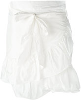 Isabel Marant - Aurora ruffled mini skirt - women - Soie/Polyamide - 36