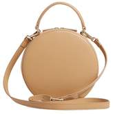 Thumbnail for your product : OAD New York Mini Circle Pebbled Leather Satchel