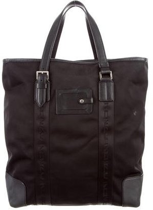Kenzo Leather-Trimmed Nylon Tote