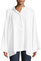 Thumbnail for your product : Full-Sleeve Cotton Poet Blouse