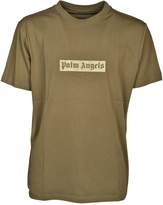 Thumbnail for your product : Palm Angels Glitter Logo Print T-shirt