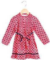 Thumbnail for your product : Oscar de la Renta Girls' Floral Print A-Line Dress