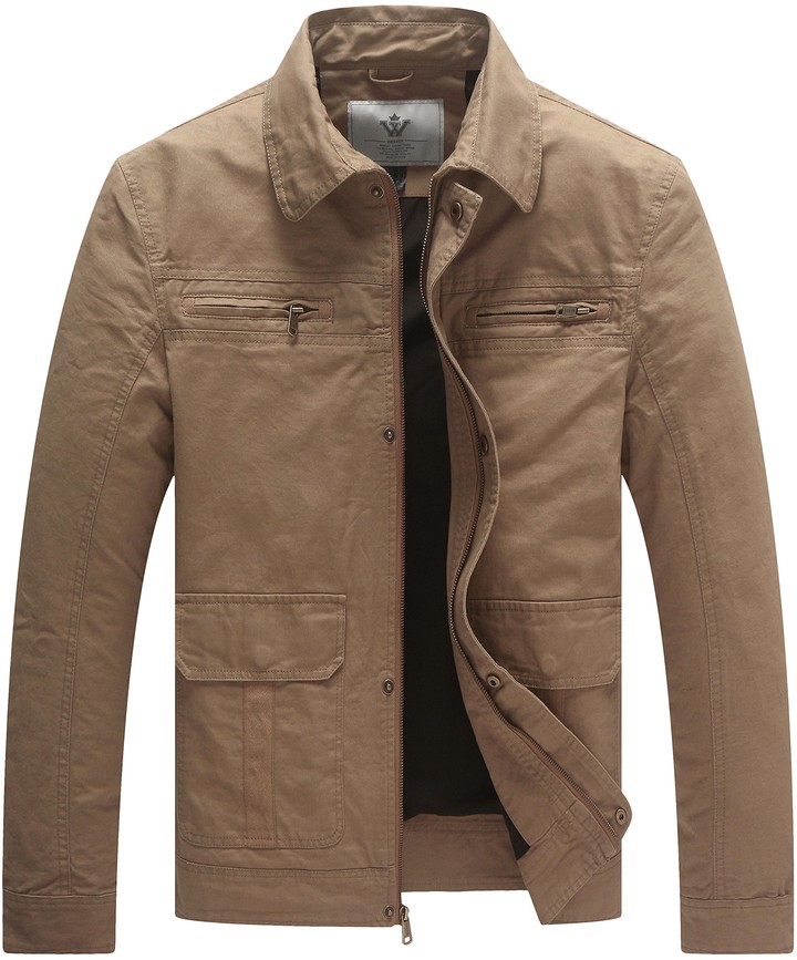 wenven leather jacket