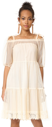 Holy Caftan Aliz Tulle Cover Up Dress