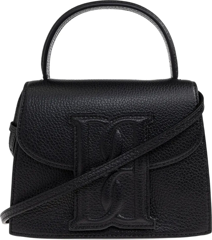 By Malene Birger Ramil logo-embossed top-handle cross body bag