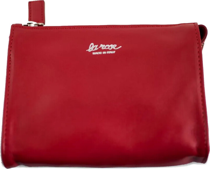 Larose Leather Make-Up Bag