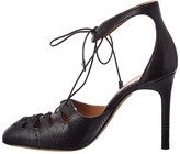 Thumbnail for your product : The Row Diamond Lizard-Embossed Leather Pump