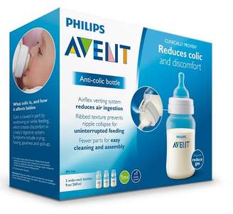 Avent Naturally Philips Anti Colic bottle 3pk - Clear