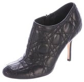 Thumbnail for your product : Christian Dior Quilted Leather Booties