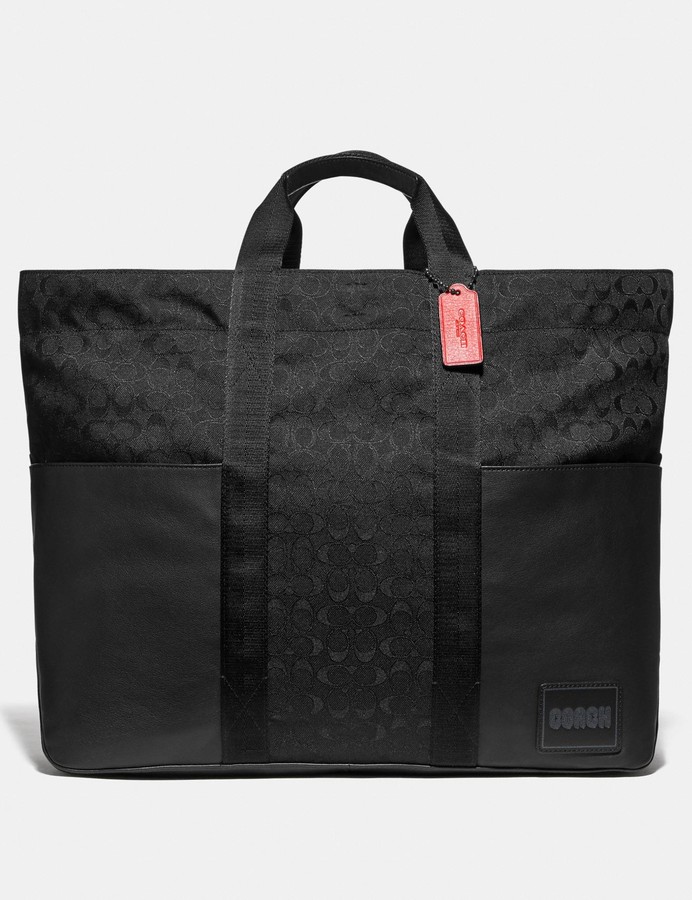 coach reversible camo tote