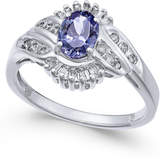Thumbnail for your product : Macy's Tanzanite (1 ct. t.w.) and Diamond (1/3 ct. t.w.) Ring in 14k White Gold