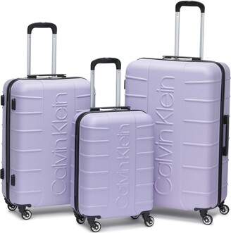 Calvin Klein Bowery Hard Side Luggage Set, 3 Piece - ShopStyle
