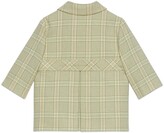 Thumbnail for your product : Gucci Baby check wool coat