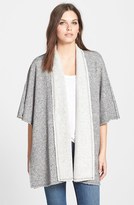 Thumbnail for your product : Eileen Fisher Shawl Collar Cape Sleeve Cardigan