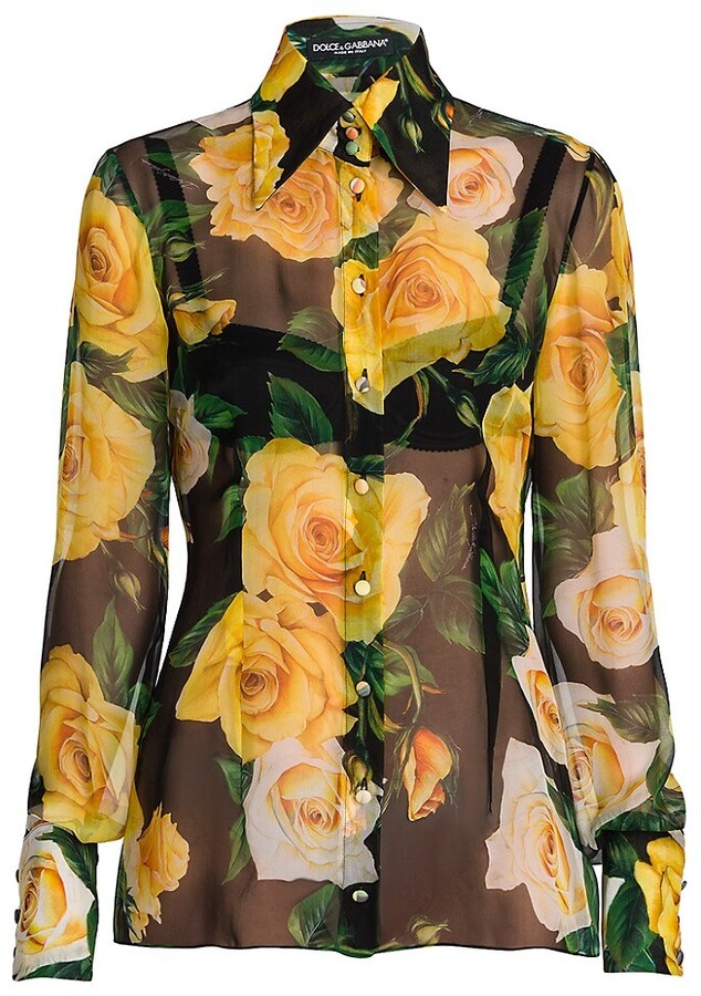 Dolce Gabbana Rose Top | Shop the world's largest collection of 