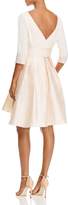 Thumbnail for your product : Adrianna Papell Three-Quarter Sleeve Taffeta Bow Dress
