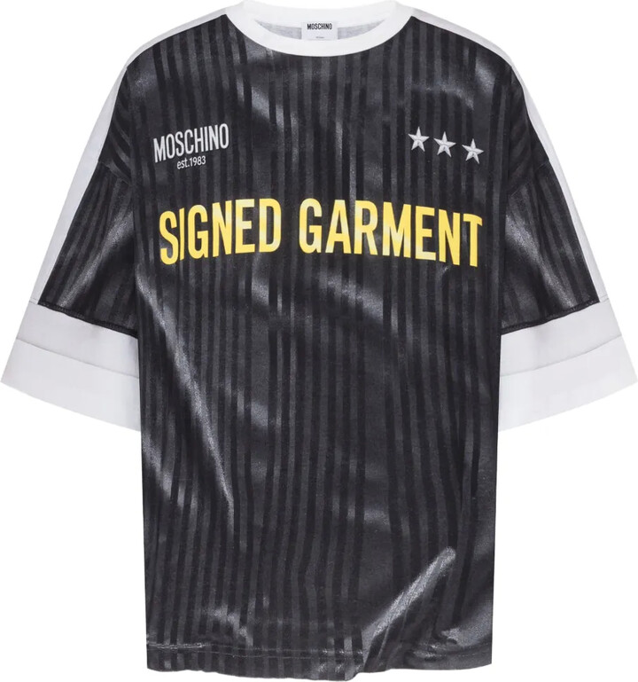 Moschino striped cotton T-shirt