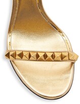 Thumbnail for your product : Valentino Garavani Metallic Studded High-Heel Sandals