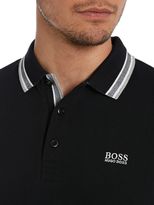 Thumbnail for your product : HUGO BOSS Men's Plisy Long Sleeve Tipped Collar Polo