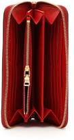 Thumbnail for your product : Miu Miu Madras Zip-around Wallet With Bow