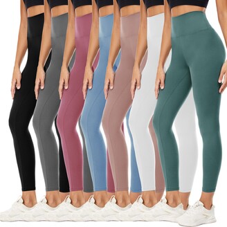 CAMPSNAIL Faux Leather Leggings for Women - High Waisted Stretch Tummy  Control Pleather Sexy Pants BlackGrey at  Women's Clothing store