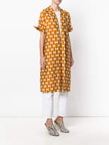 Thumbnail for your product : Tory Burch geometric print kimono coat