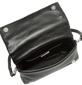 Thumbnail for your product : Miu Miu Starlight Embellished Leather Shoulder Bag