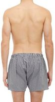 Thumbnail for your product : Barneys New York Gingham Check-Pattern Boxer Shorts-Black