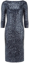 Thumbnail for your product : Alice & You Navy sequin midi dress