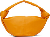 Thumbnail for your product : Bottega Veneta Orange Double Knot Top Handle Bag