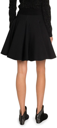 Alaia Knee Length Flounce Skirt