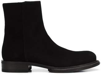 Ann Demeulemeester round toe ankle boots